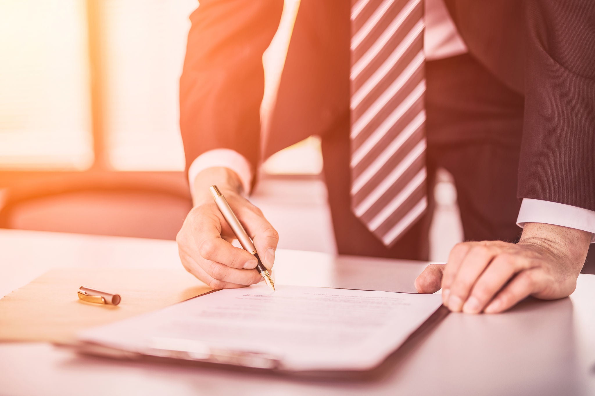 Business man, presentation and monitor in boardroom 