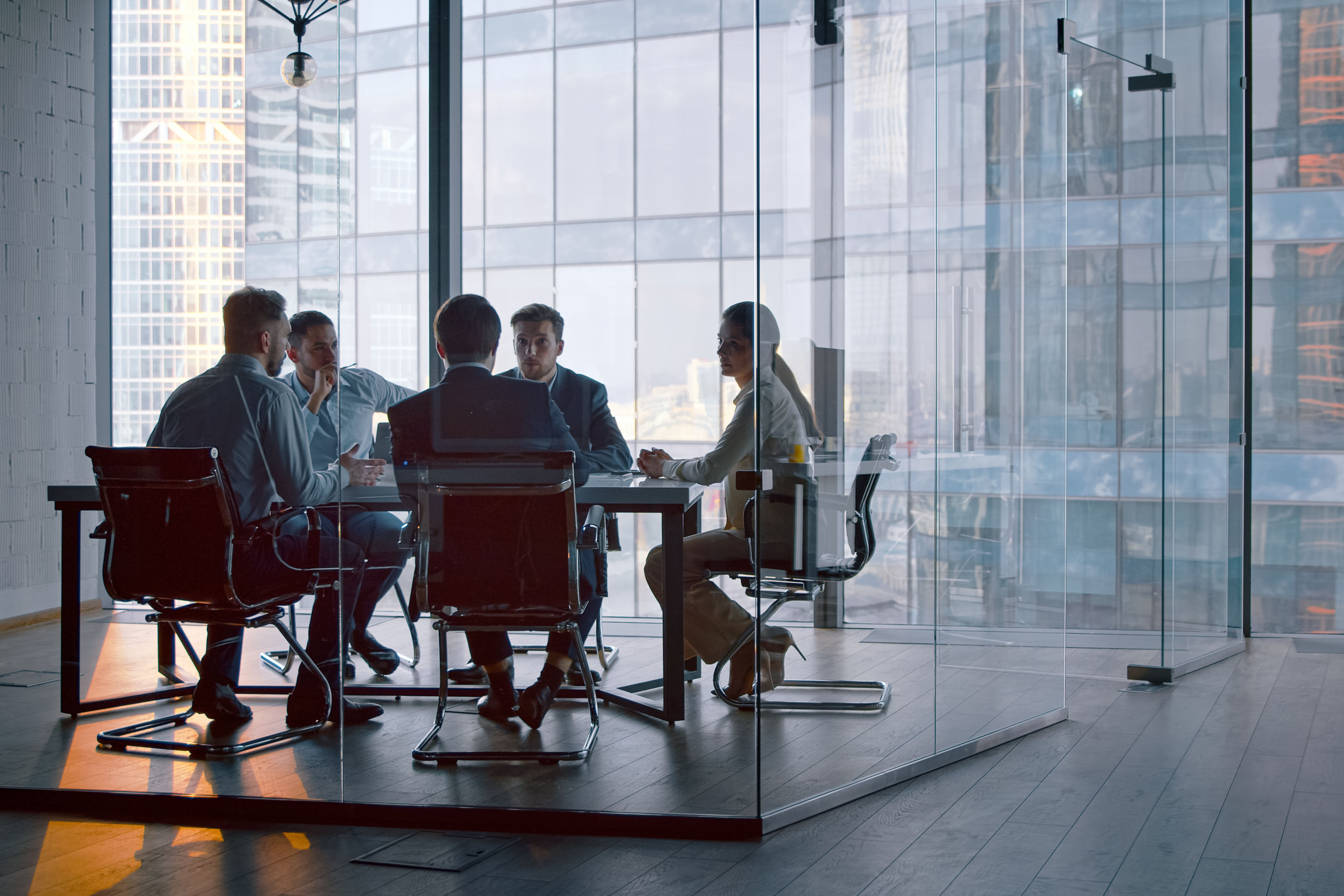 Portrait of Two Creative Young Female and Male Engineers Using Tablet